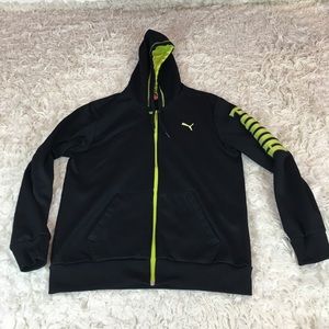 Puma zip up sweater